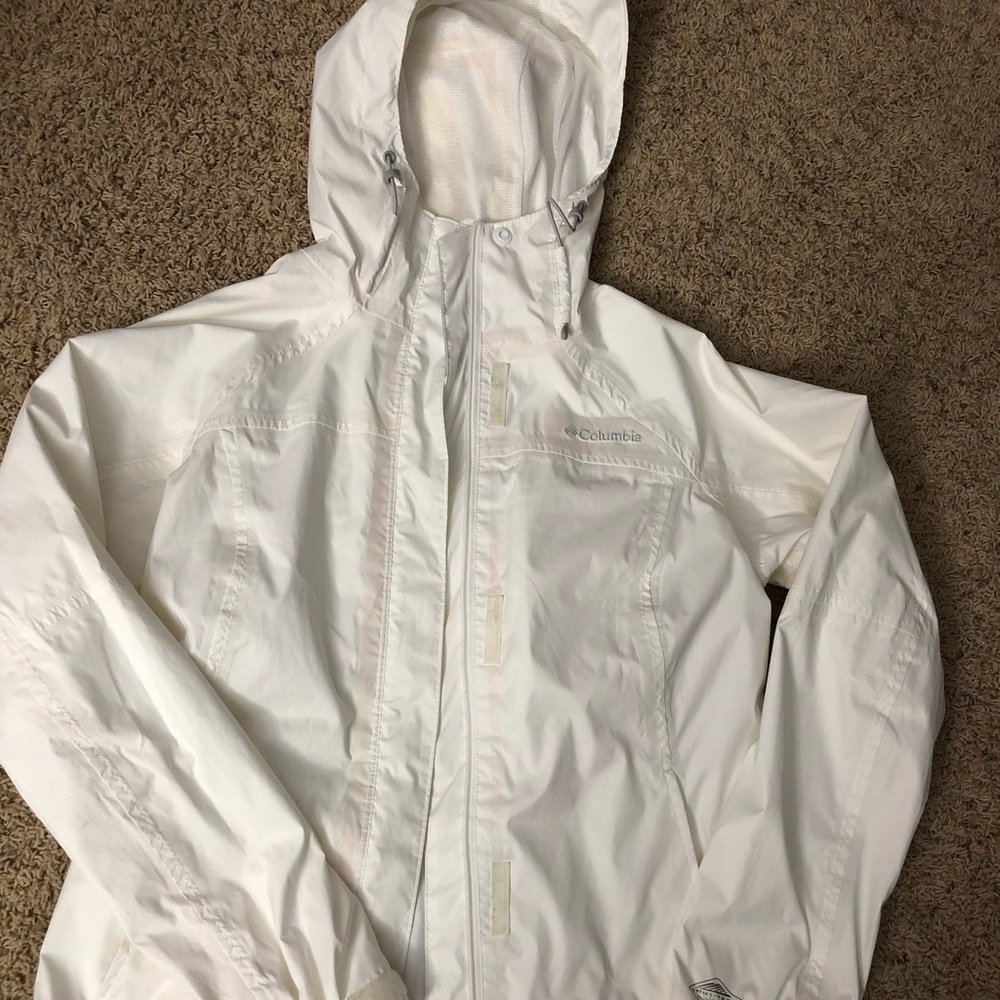 Medium Columbia Jacket White